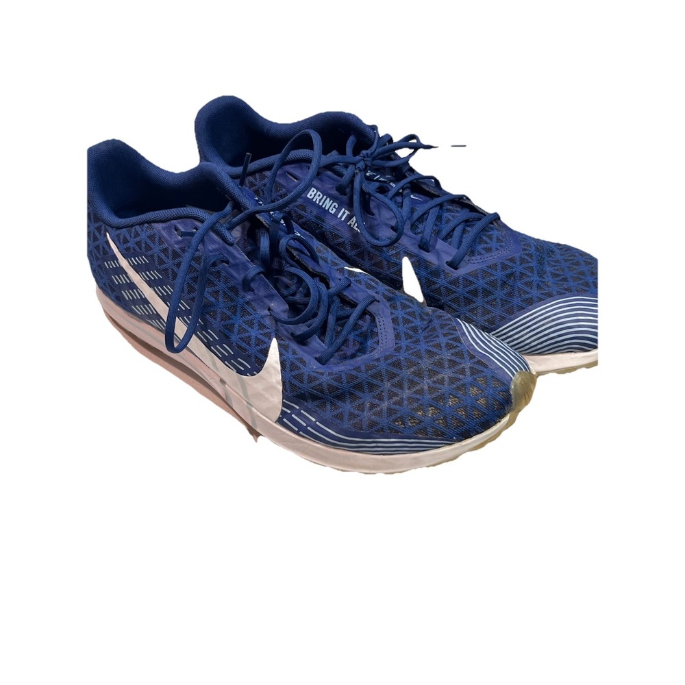 Nike Zoom Rival S 9 AJ0851-402 Track Spikes Midnight Navy Mens Size 12 Racing‎